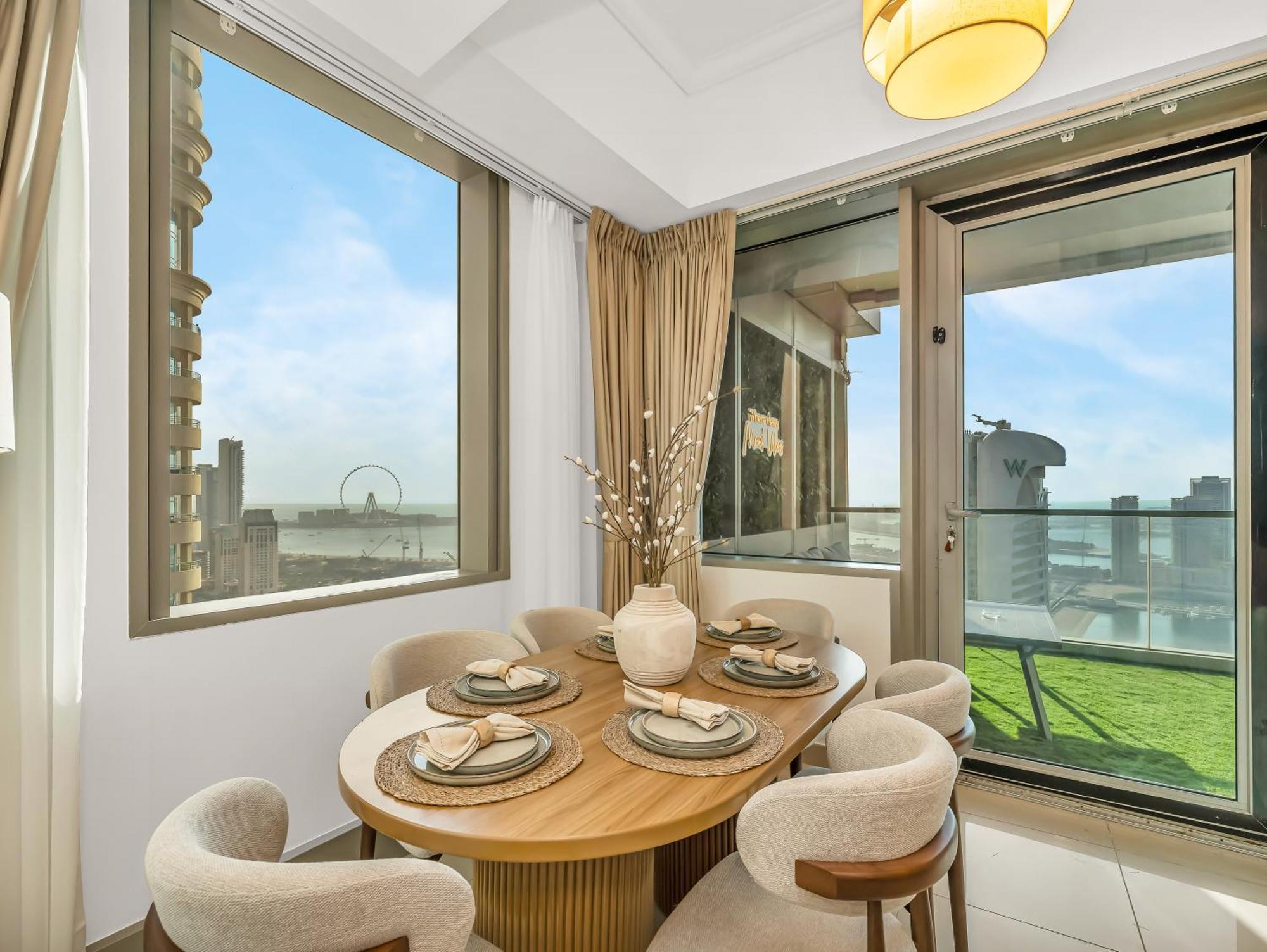 Sensational Direct Sea, Ain View And Palm Jumeirah In Marina Apartment *